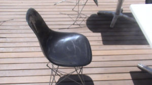 Siyah Plastik Sandalye