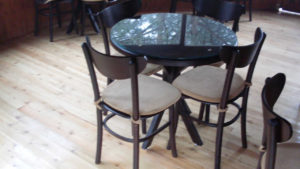 Camlik Cafe Yuvarlak Cafe Sandalyesi