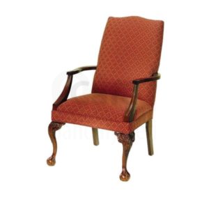 Aslan Oymalı Kollu Klasik Sandalye