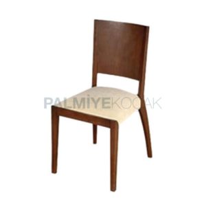 Eskitme Boyalı Modern Ahşap Sandalye
