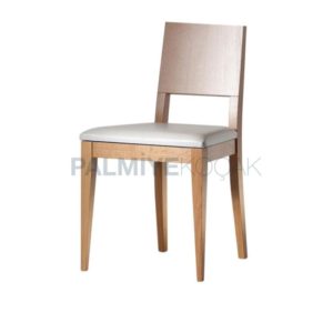 Ahşap Natural Boyalı Modern Ahşap Sandalye