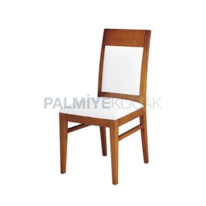 Ahşap Renkli Modern Cafe Sandalyesi