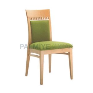 Fıstık Yeşili Kumaş Döşemeli Modern Sandalye